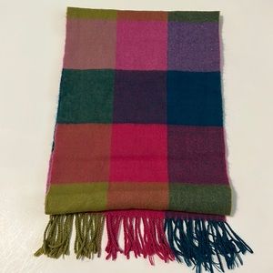 Multi-color Buffalo Check Scarf
